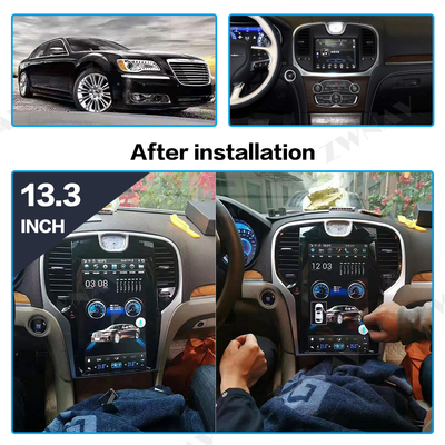 Radio Navigation Car Stereo Head Unit Android 9.0 Carplay For Chrysler 300C 2013-2019