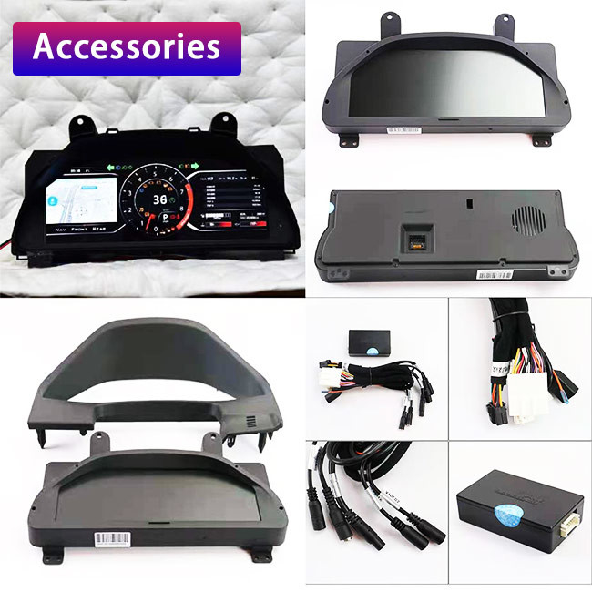 24V 32GB automate car dashboard Lcd Car Instrument Cluster For TOYOTA MARK X