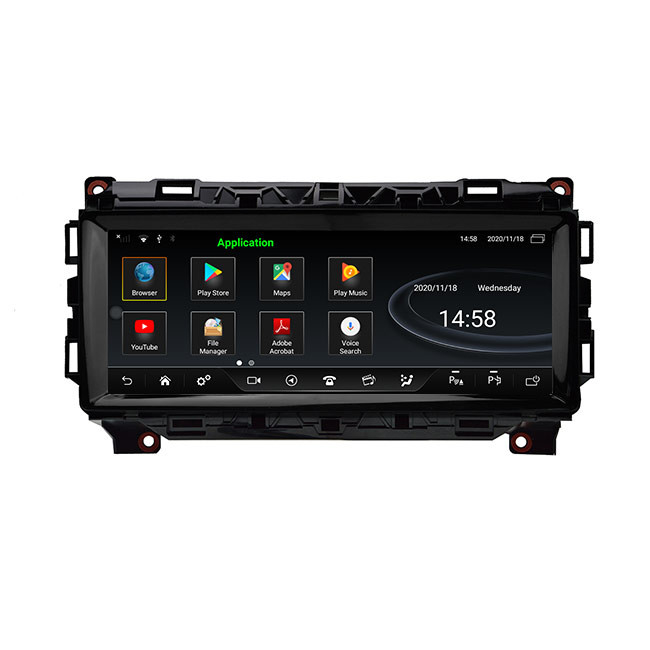 BT Screen Jaguar Xf Carplay Stereo Fascia Android 10 128G 10.2 Inch